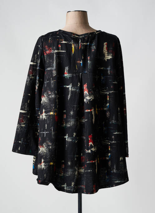 Tunică mâneci lungi negru BELLA BLUE femeie