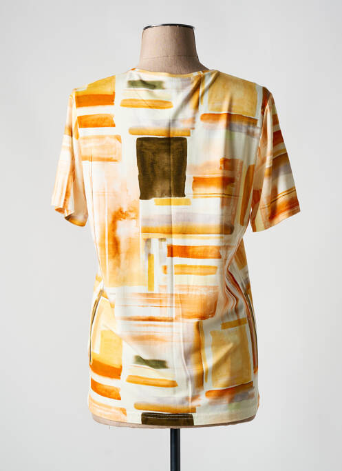 Tricou portocaliu QUATRE VINGT JOURS femeie