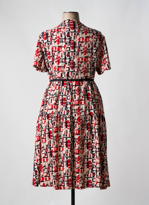 Rochie midi roșu BELLA BLUE femeie