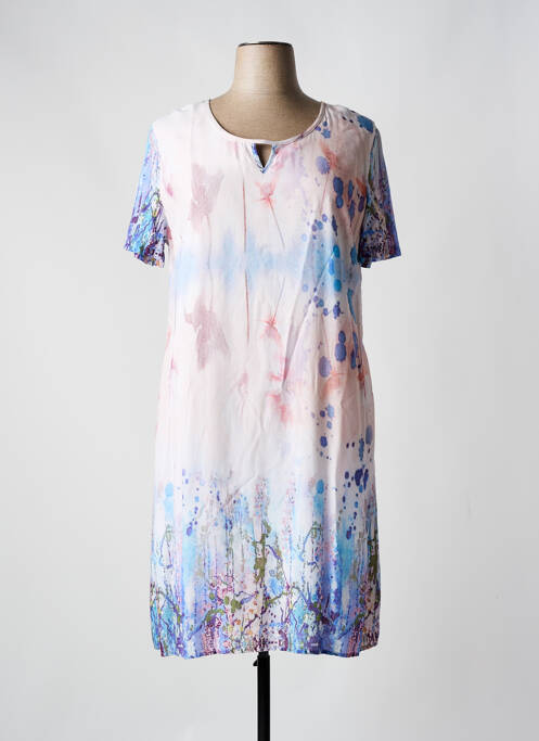 Rochie midi roz FIGURE LIBRE femeie