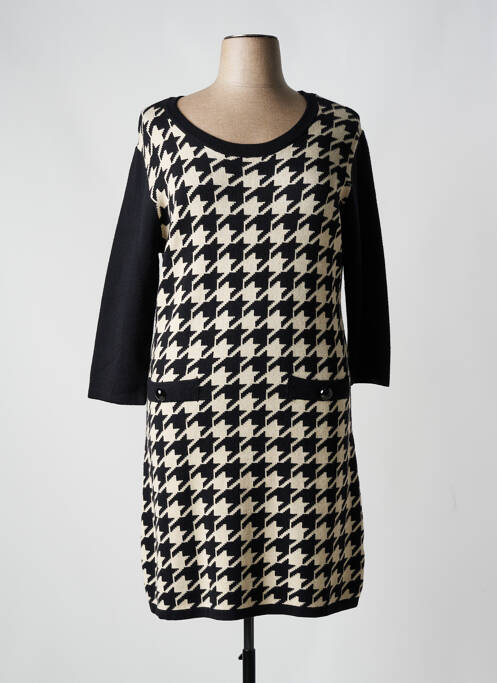 Rochie midi negru PURPLEROSE femeie