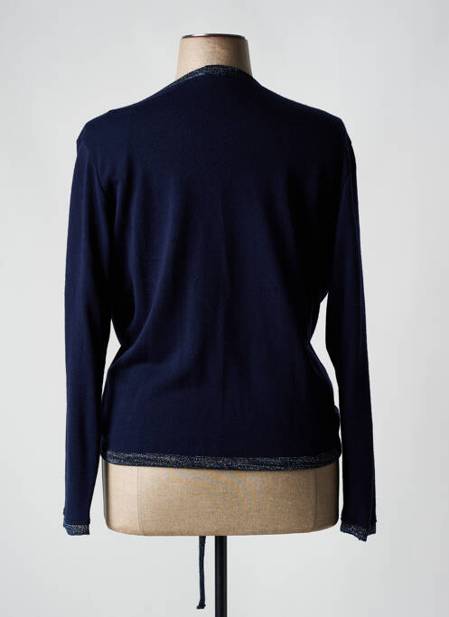 Vestă cu mâneci lungi albastru MALOKA femeie