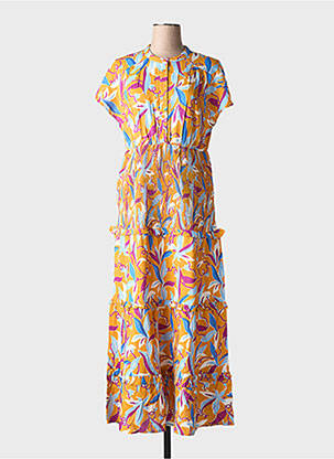 Rochie lungă portocaliu AN' GE femeie