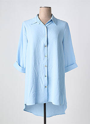 Tunică mâneci lungi albastru MARINA V femeie