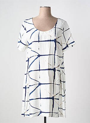 Rochie midi alb KOKOMARINA femeie