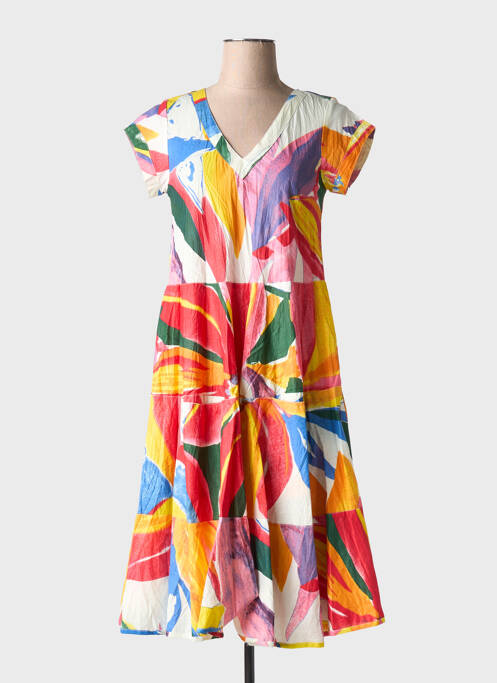 Rochie midi portocaliu DRESS ADDICT femeie