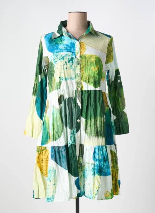 Rochie scurtă verde LAURA EN ROBE femeie