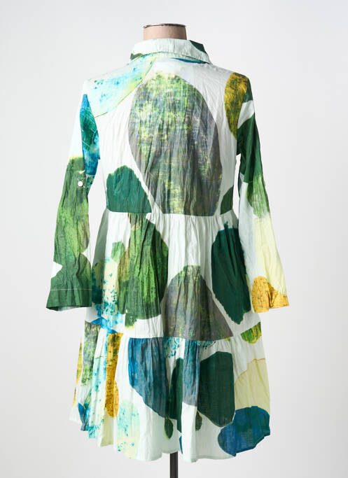 Rochie scurtă verde LAURA EN ROBE femeie