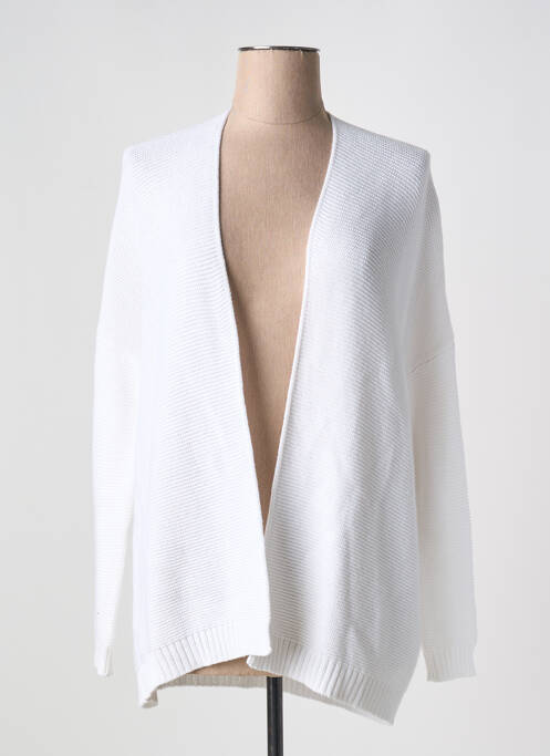 Vestă cu mâneci lungi alb AN' GE femeie