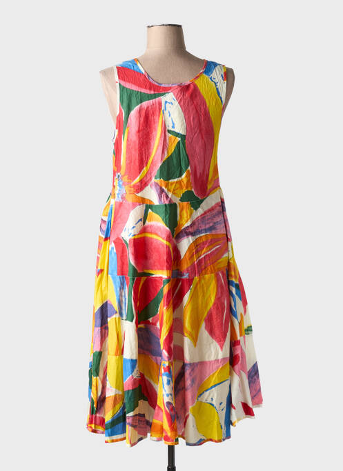 Rochie midi portocaliu DRESS ADDICT femeie