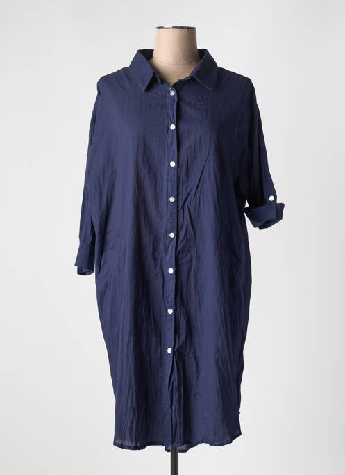 Rochie midi albastru DRESS ADDICT femeie