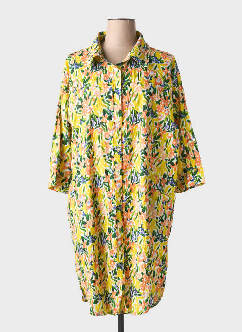 Rochie scurtă galben DRESS ADDICT femeie