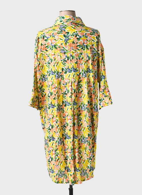 Rochie scurtă galben DRESS ADDICT femeie