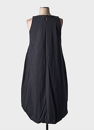 Rochie midi fără mâneci fără mâneci negru ORTO BOTANICO femeie