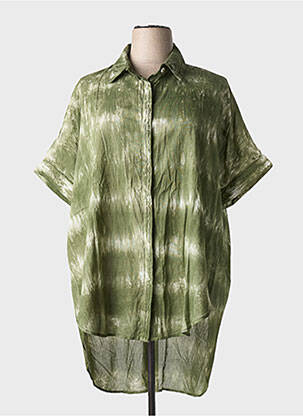 Tunică mâneci scurte verde INTUITION femeie