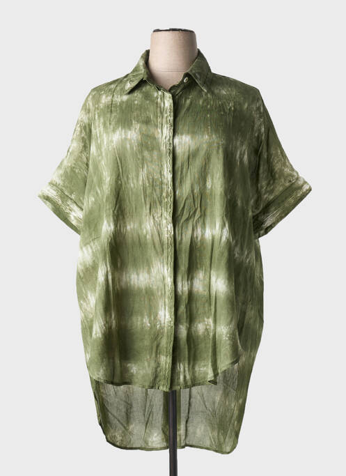 Tunică mâneci scurte verde INTUITION femeie