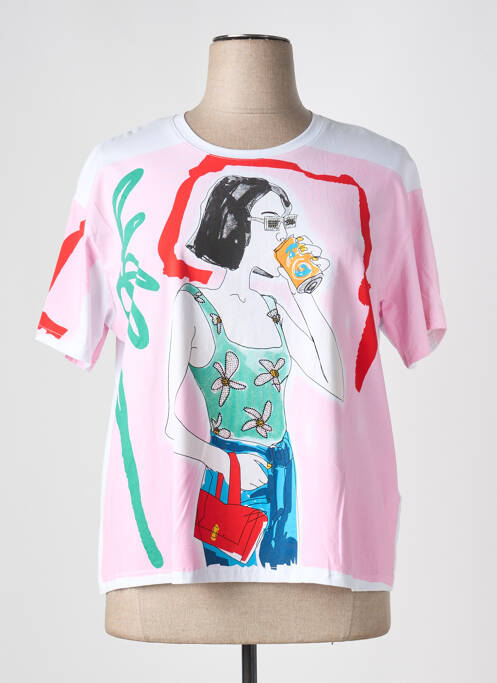 Tricou alb LEO & UGO femeie