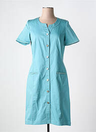 Rochie midi mâneci scurte mâneci scurte albastru GREGORY PAT femme