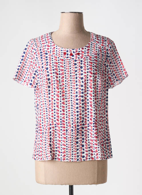 Top alb GUY DUBOUIS femeie