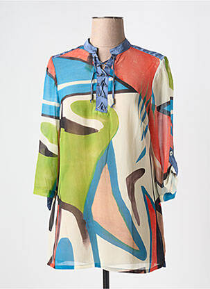 Tunică mâneci lungi albastru MERI & ESCA femeie