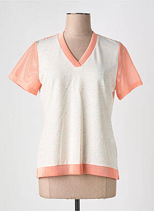 Tricou portocaliu MERI & ESCA femeie