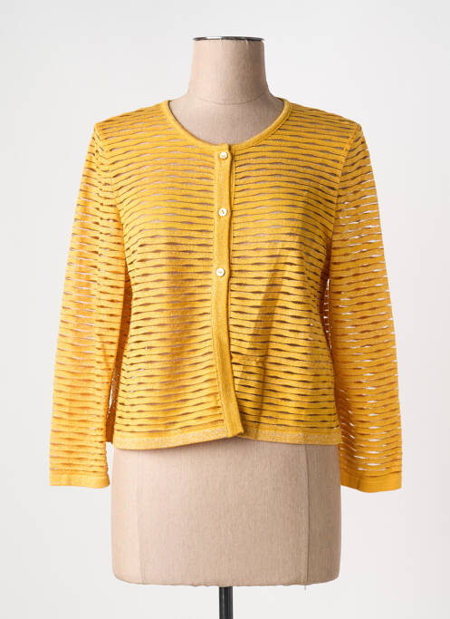 Vestă cu mâneci lungi galben GREGORY PAT femeie