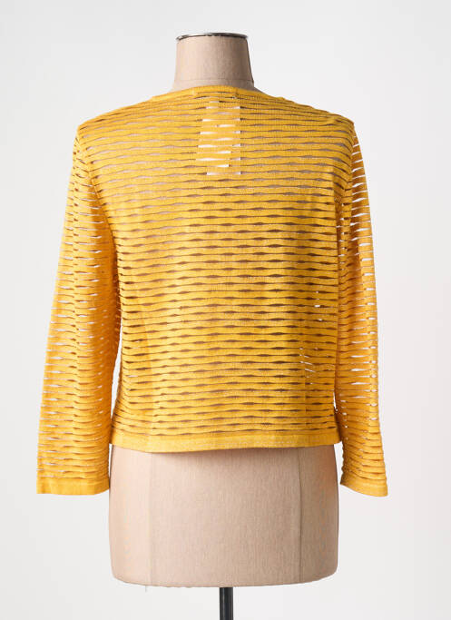 Vestă cu mâneci lungi galben GREGORY PAT femeie