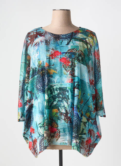 Tunică mâneci lungi albastru GUY DUBOUIS femeie