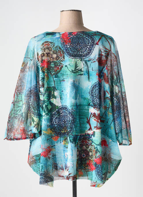 Tunică mâneci lungi albastru GUY DUBOUIS femeie