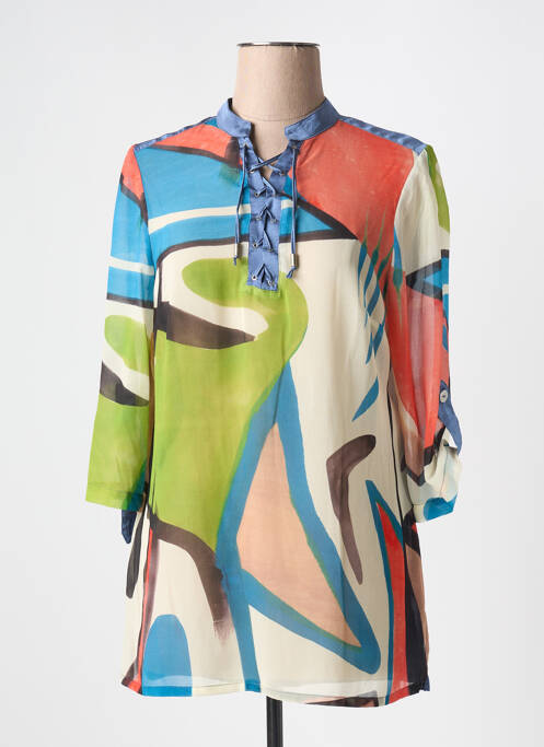 Tunică mâneci lungi albastru MERI & ESCA femeie