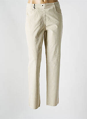 Jegging elasticitate bej EAST DRIVE femeie