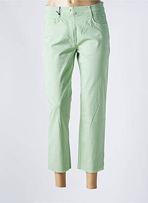 Jegging țesătură poplin mărime normală verde EAST DRIVE femeie