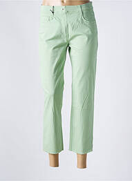 Jegging țesătură poplin mărime normală verde EAST DRIVE femme