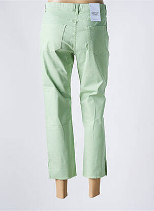 Jegging țesătură poplin mărime normală verde EAST DRIVE femeie