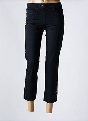 Jegging țesătură poplin mărime normală negru EAST DRIVE femeie
