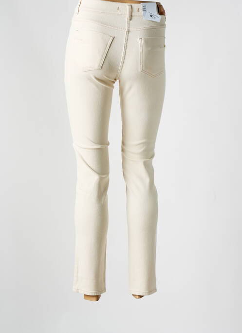 Blugi cu croială slim bej EAST DRIVE femeie
