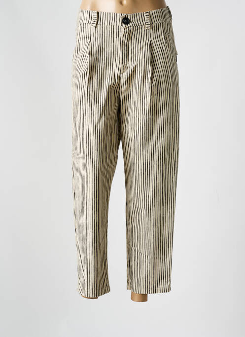 Blugi cu croială dreaptă bej INTUITION femeie