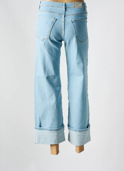 Blugi cu croială evazată albastru SENES femeie