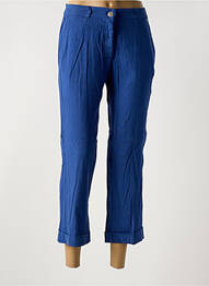 Pantalon 7/8 talie înaltă talie înaltă albastru EAST DRIVE femme
