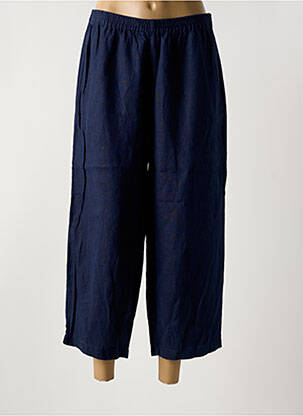 Pantalon trei sferturi albastru KOKOMARINA femeie