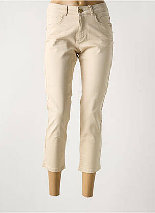 Pantalon trei sferturi bej PARA MI femeie