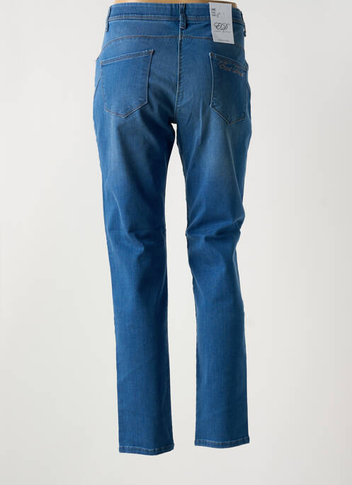 Blugi cu croială slim albastru EAST DRIVE femeie