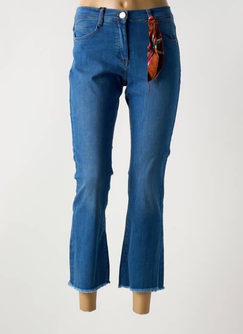 Blugi cu croială evazată albastru EAST DRIVE femeie