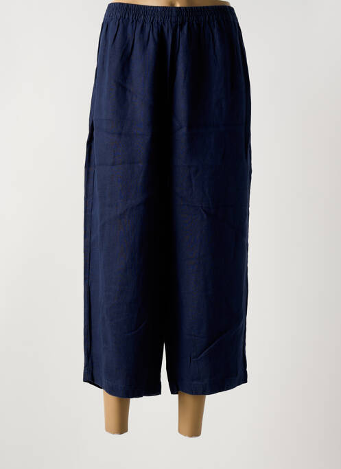 Pantalon trei sferturi albastru KOKOMARINA femeie