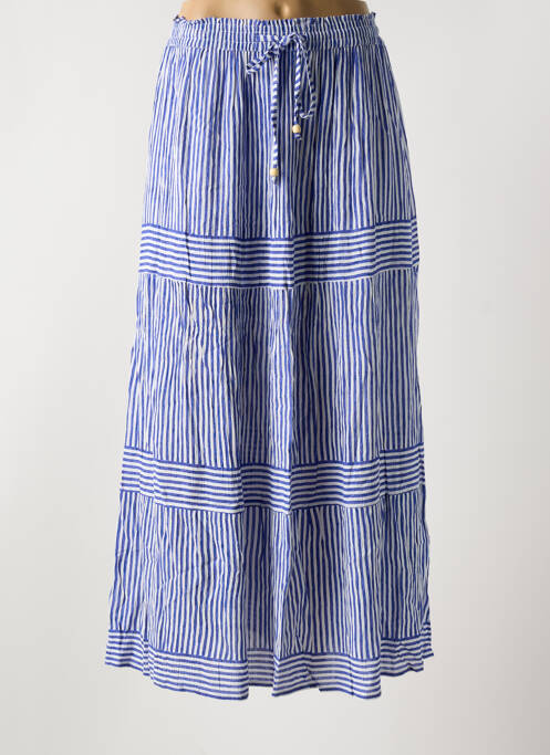 Fustă lungă albastru ANGE femeie