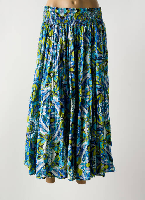 Fustă lungă albastru DRESS ADDICT femeie