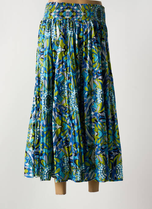 Fustă lungă albastru DRESS ADDICT femeie