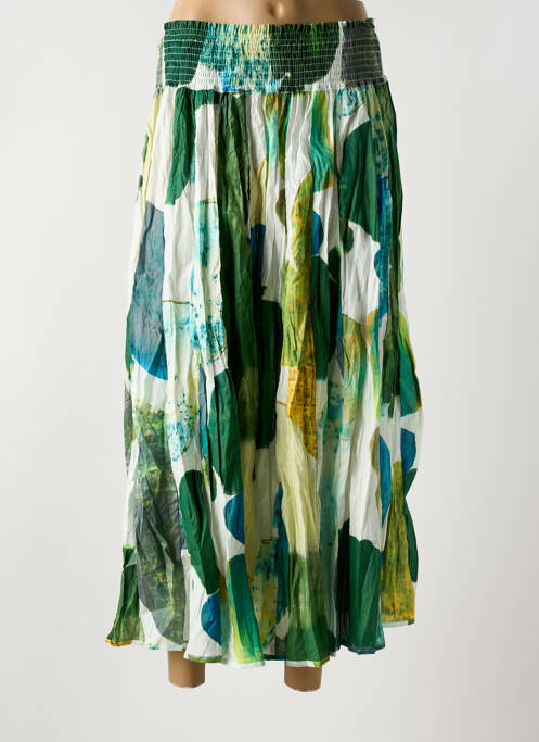 Fustă lungă verde LAURA EN ROBE femeie