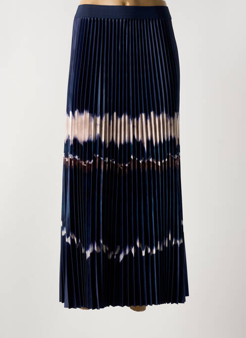 Fustă lungă albastru LEO & UGO femeie