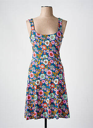 Rochie midi albastru PRINCESSE NOMADE femeie